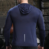 Men's Quick Dry Outdoor Sports Hoodies Activewear Running Tops 24 Hour Sport