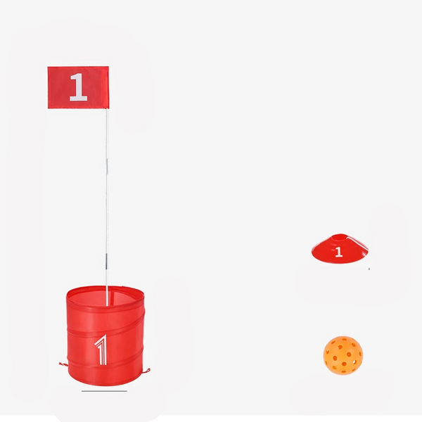 Portable Bucket Golf Game: Outdoor Backyard Chipping Set