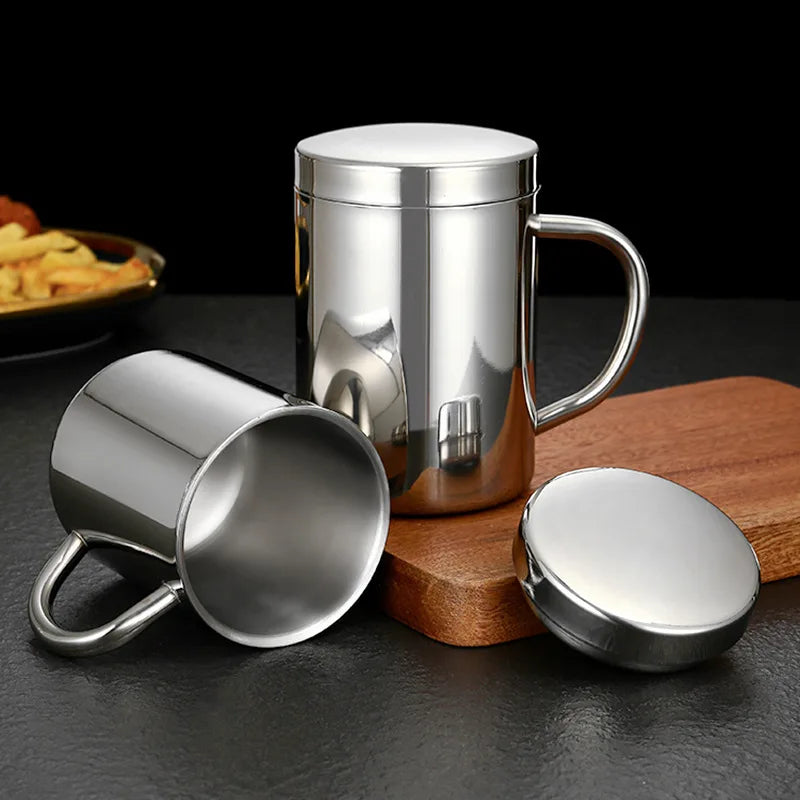 200/400ML Double Wall Stainless Steel Mug
