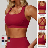 Women's Backless Sports Bra: Quick-Dry Push-Up Yoga Tank Top - 24 Hour Sport