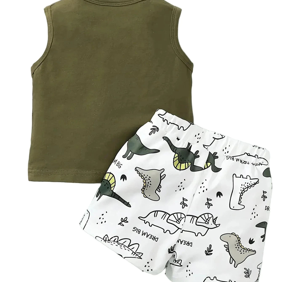 Baby & Toddler Boys Dinosaur Print Summer Set (0-2 Yrs)