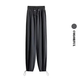 DRUR 2 Piece Yoga Set for Women With Long Sleeve Side Drawstring Sports Top And Sweatpants Suit Fall Running Gym Outfits S-3XL 24 Hour Sport