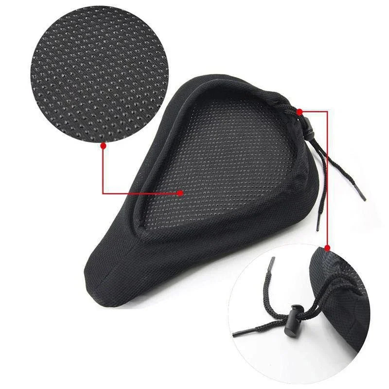 Wide Gel Bike Seat Cushion for Comfort