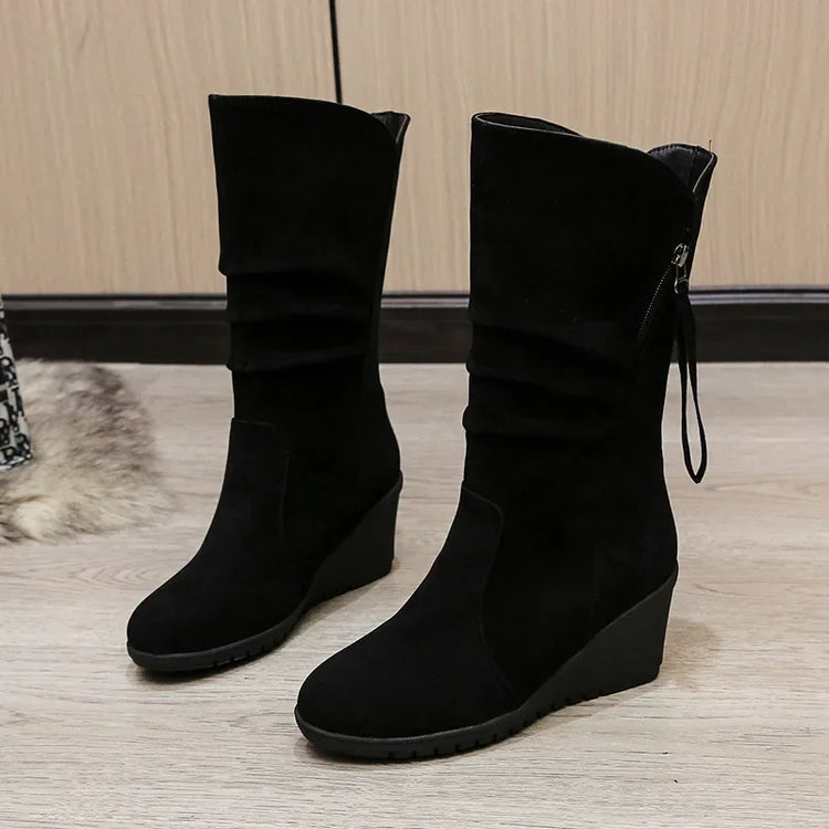 Stylish & Cozy: Vintage Suede Ankle BootsWomen's Boots24 Hour Sport