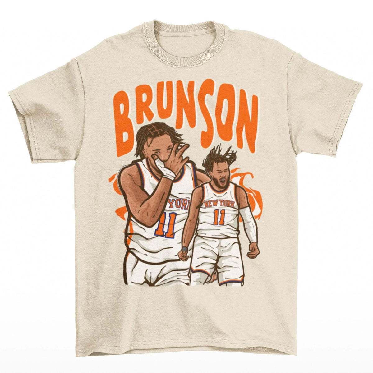 Jalen Brunson Summer Fashion T-Shirt NY Knicks Basketball