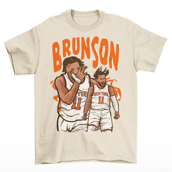 Jalen Brunson Summer Fashion T-Shirt NY Knicks Basketball