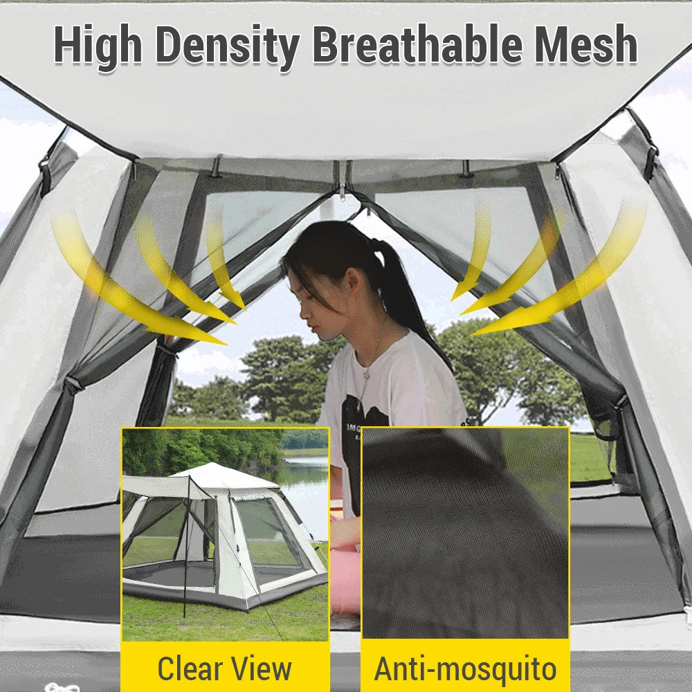 Effortless Camping: Pop-Up Tent