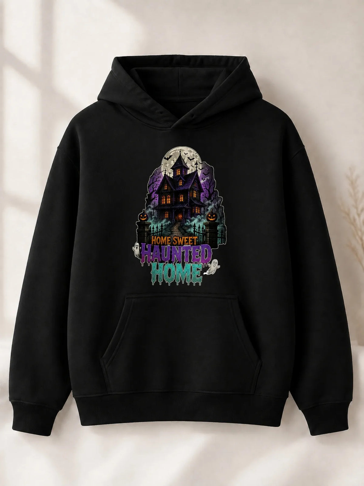 Men's Home Sweet Haunted Home Graphic Hoodie