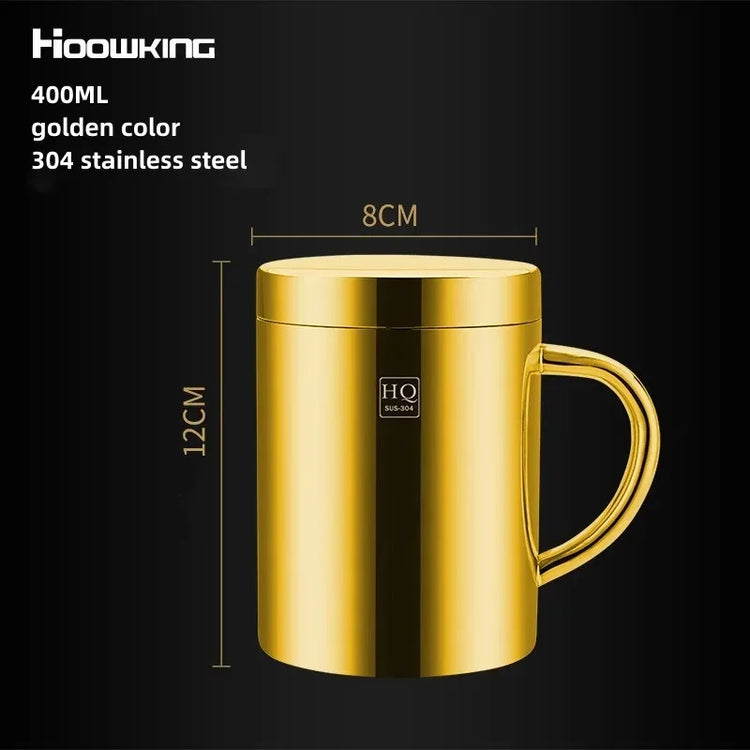200/400ML Double Wall Stainless Steel Mug