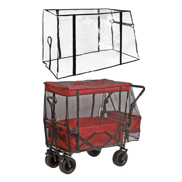 Protect Your Gear: Folding Cart Rain Cover
