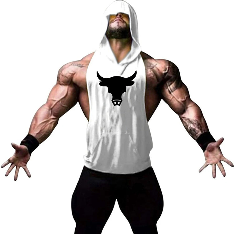 Bodybuilding Hooded Tank Perfect for Summer WorkoutsMen's shirt24 Hour Sport