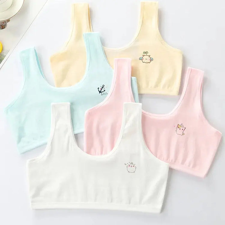 Soft Cotton Training Bras for Young GirlsGirl's Sport Bras24 Hour Sport