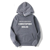 Written And Directed By Christopher Nolan hoodies Mens Women'sMen's Jackets & Hoodies24 Hour Sport