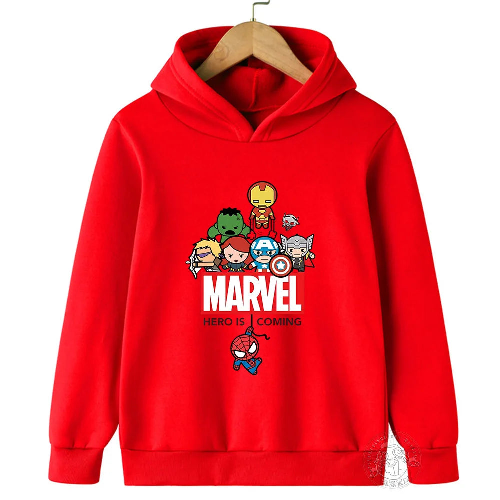 Spider-Man-Inspired Sweatshirt for Kids
