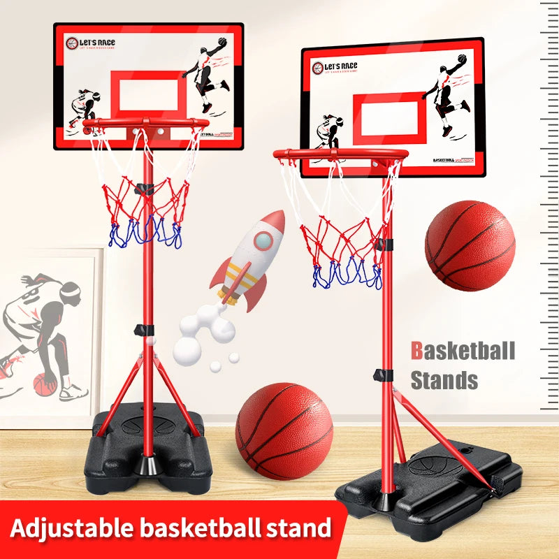 Space-Saving Indoor Basketball Hoop - Easy Installation