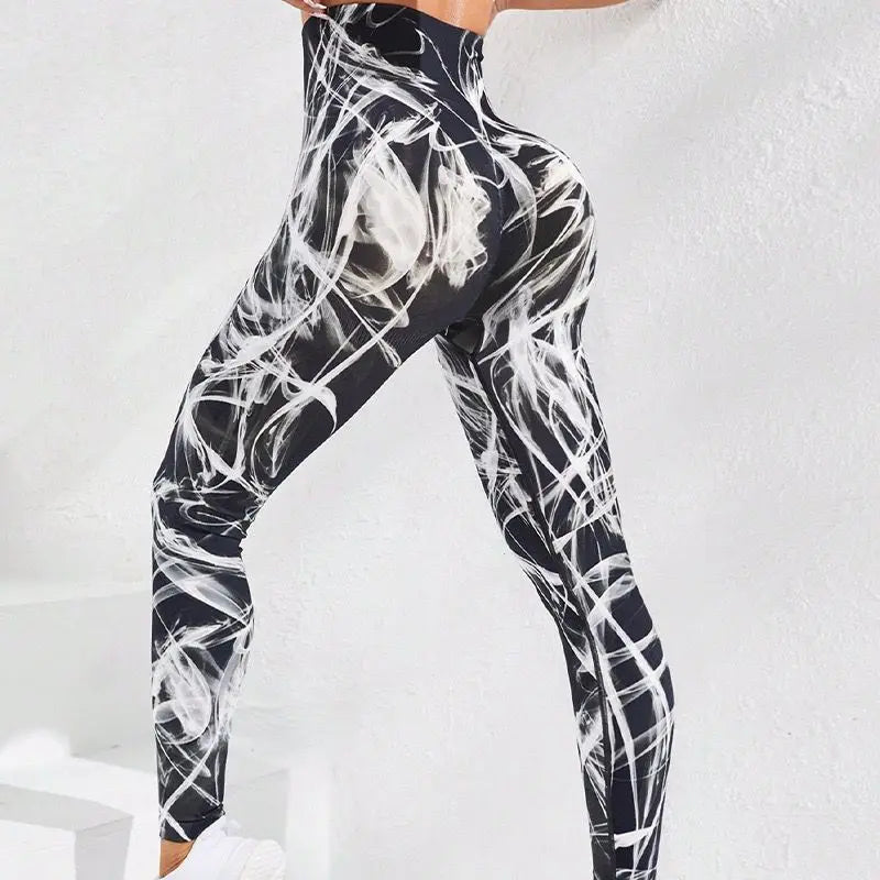 High-Waisted Seamless Workout Leggings & Yoga Tights