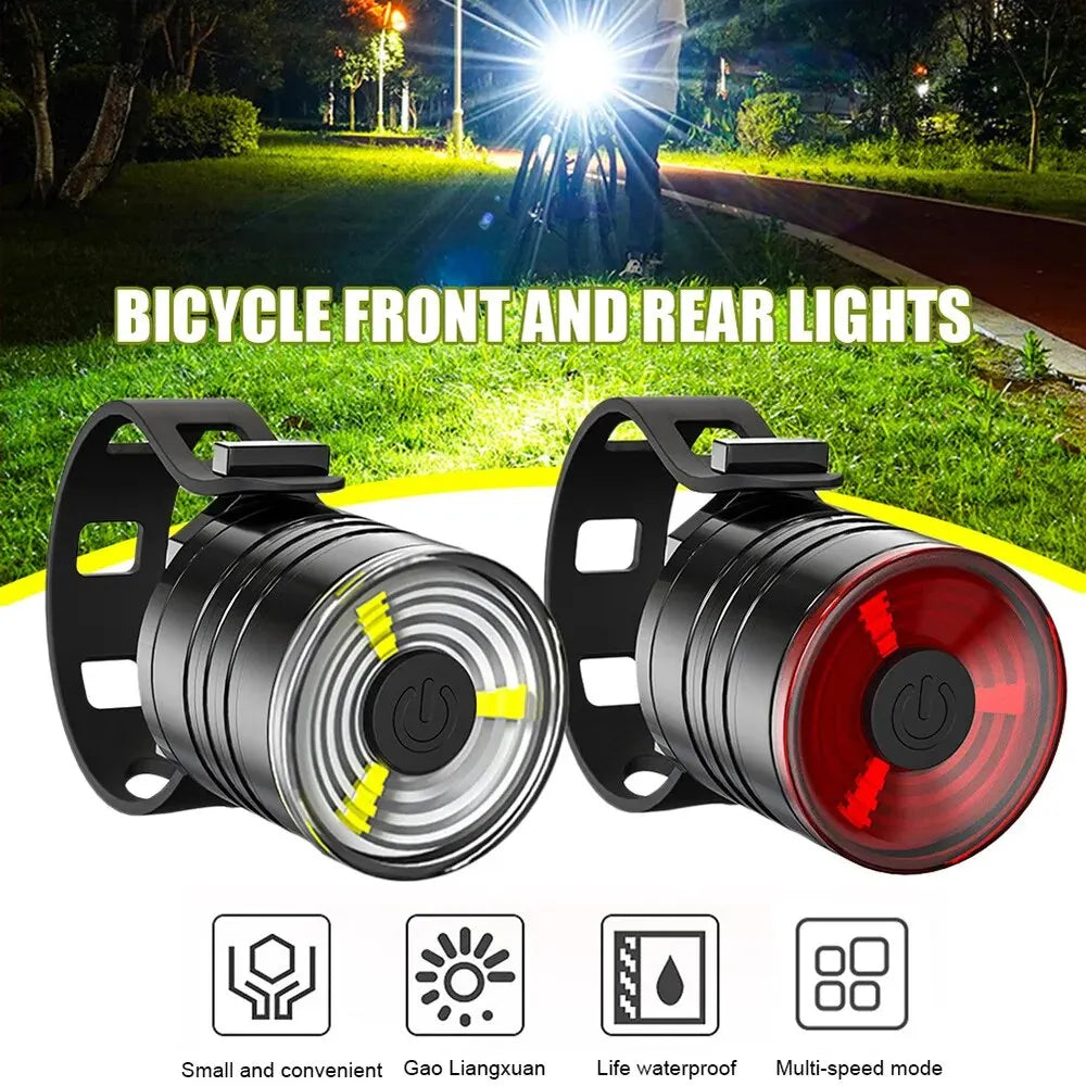 LED Bicycle Rear Light Waterproof 3 Lighting Modes