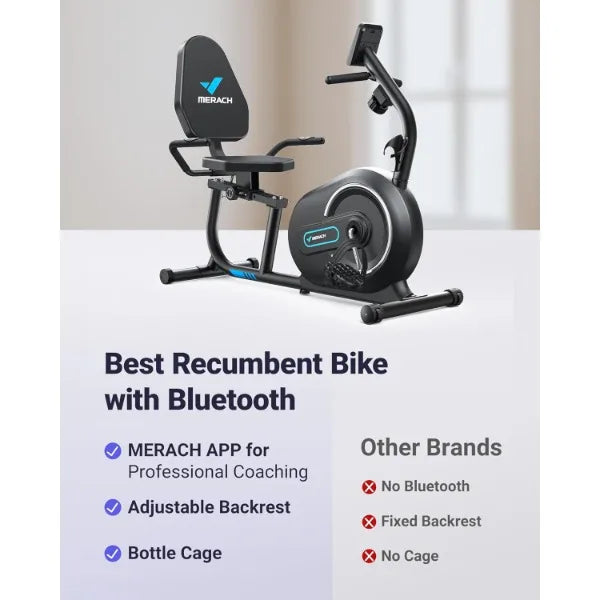 Personalized Workouts: Recumbent Bike with Exclusive App