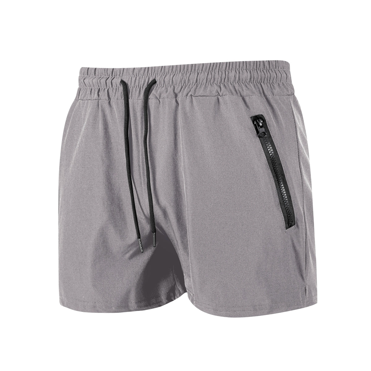 Men’s Quick-Dry Swim & Gym Shorts with Zipper Pockets