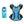  Blue  2L water bag