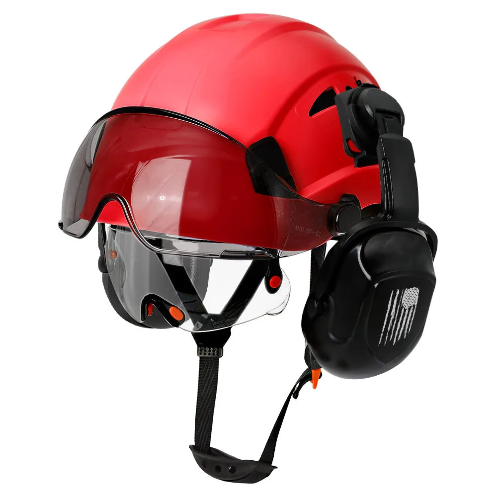  CR08 C with earmuffs