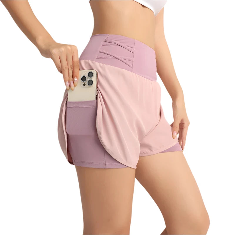 Women's Workout Shorts with Pockets