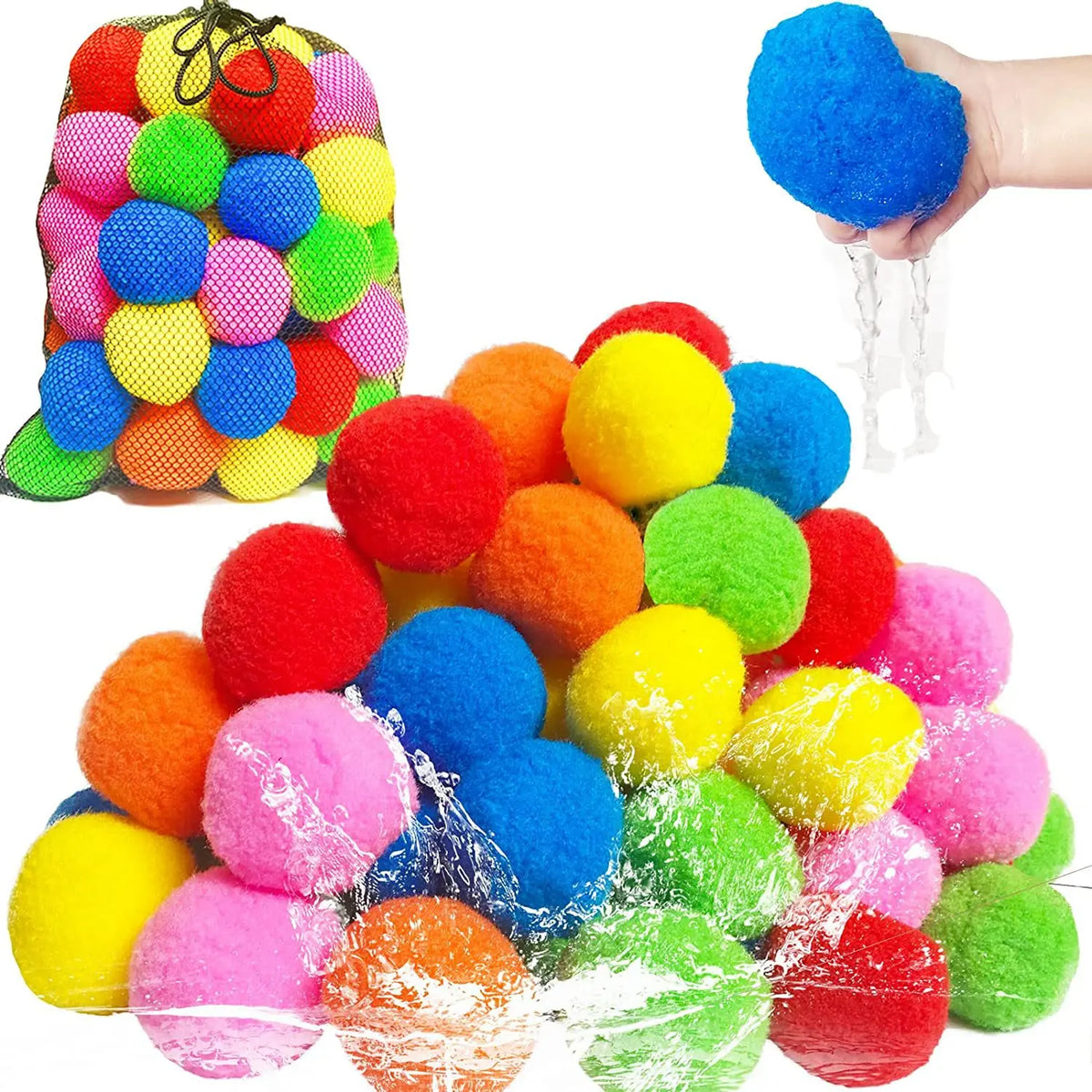 Summertime Splash: Reusable Water Balloons
