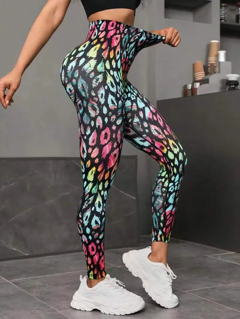 High-Waisted Seamless Workout Leggings & Yoga Tights