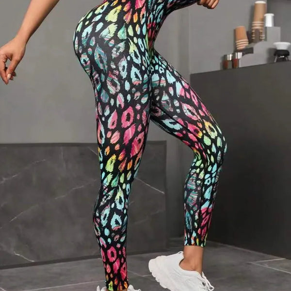 High-Waisted Seamless Workout Leggings & Yoga Tights