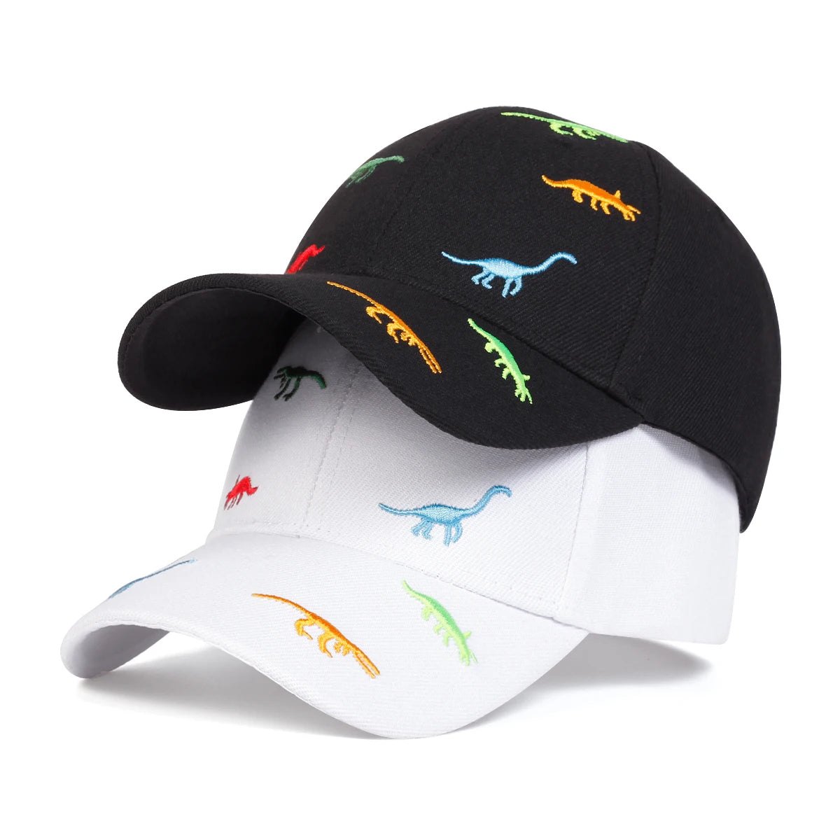 Kid's Dinosaur Embroidered Baseball Caps






