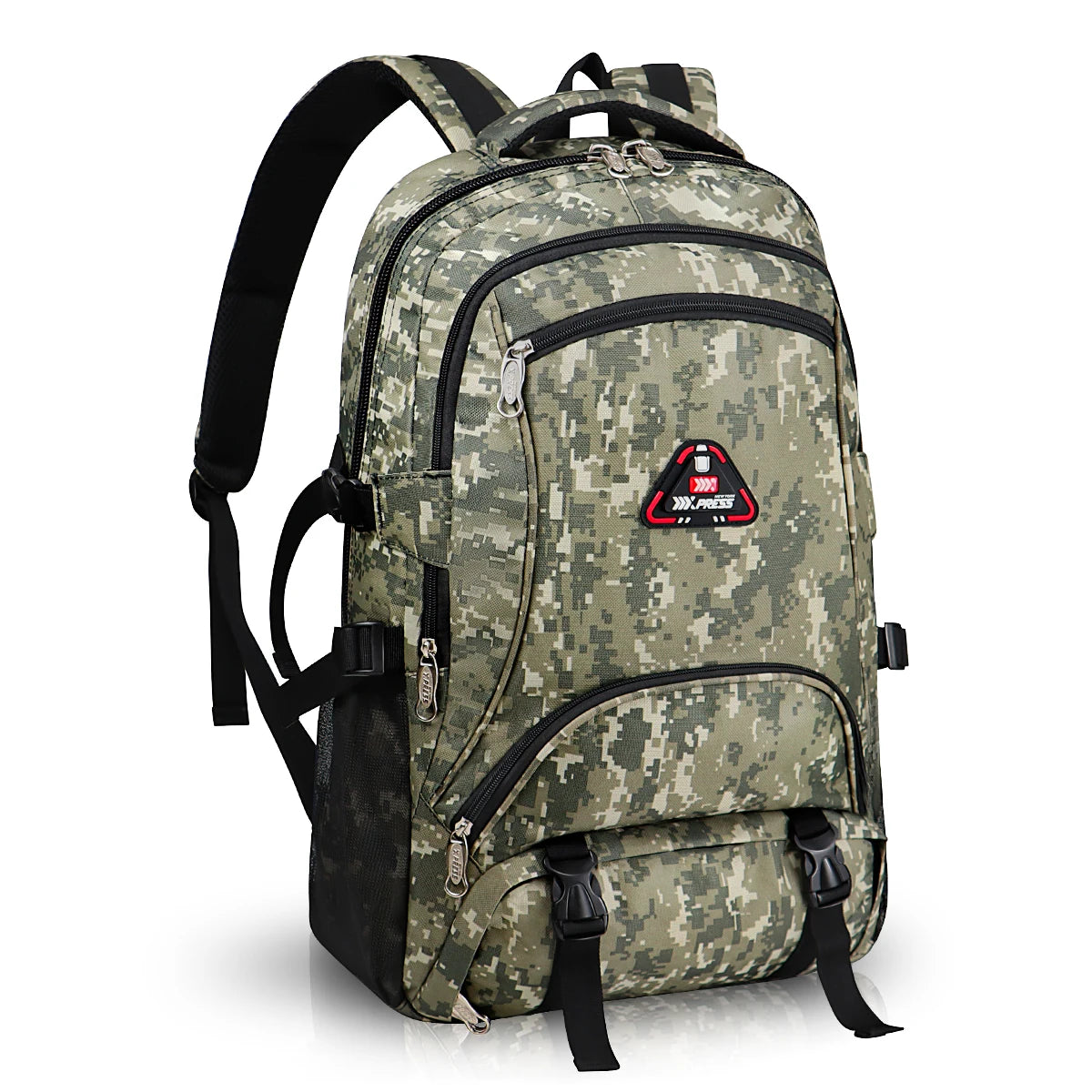 Waterproof Camo Trekking Backpack & Outdoor Daypack