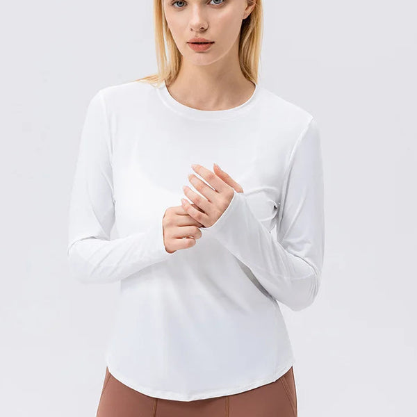 Women's Ice Silk Running & Yoga T-Shirt