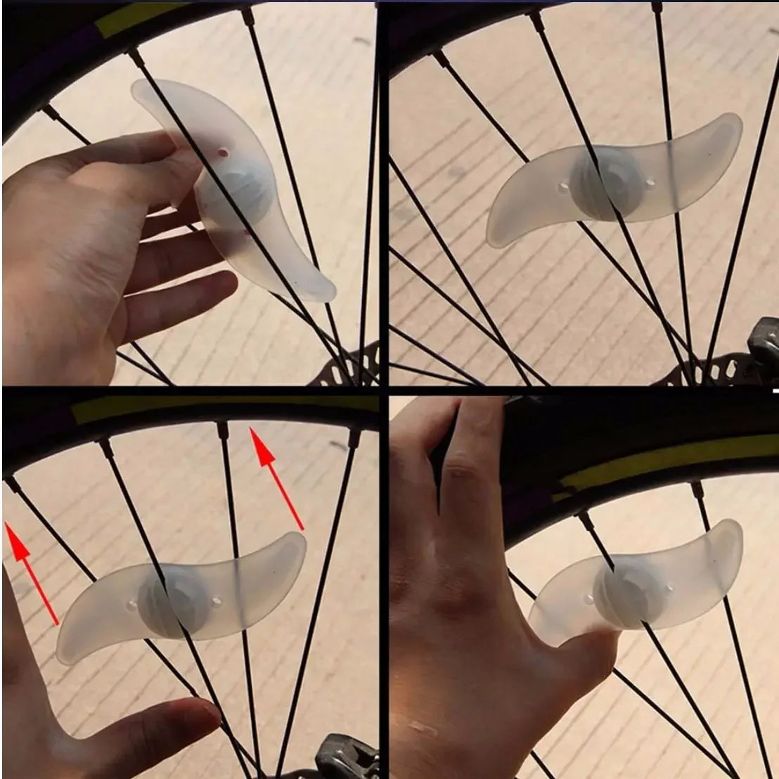 Bicycle Wheel Spoke Light - 3 Modes for Safety