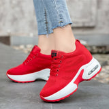 Fashion Cushioning Plattorm Height Increase Shoes Women Baskets Sport Casual Sneakers Ladies Non-slip High Quality Jogging Shoes 24 Hour Sport