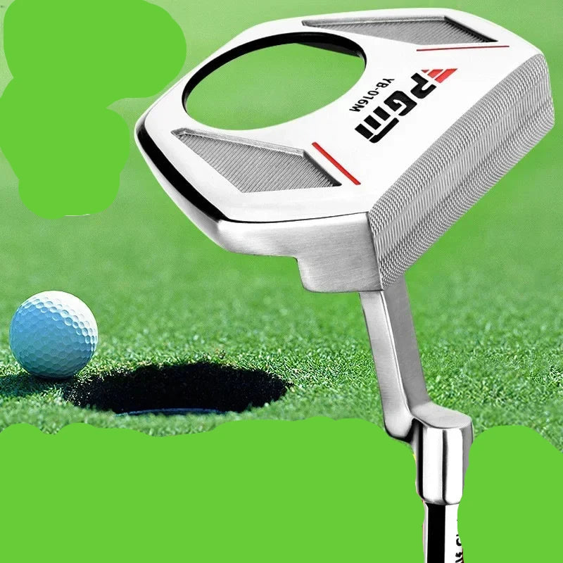 Stainless Steel Putter: Low-Gravity, Ball Picker, Aiming Line