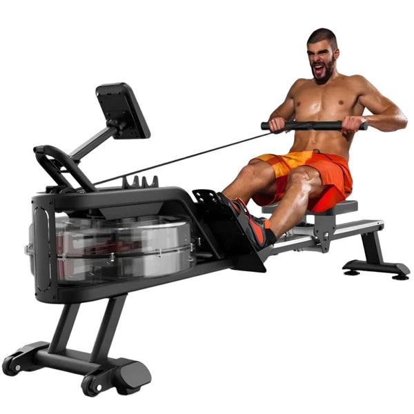 LCD Monitor Rowing Machine for Home Workouts
