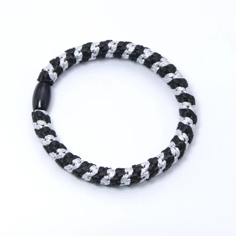 Colorful Braided Hair Ties – 8 or 16 Piece Set
