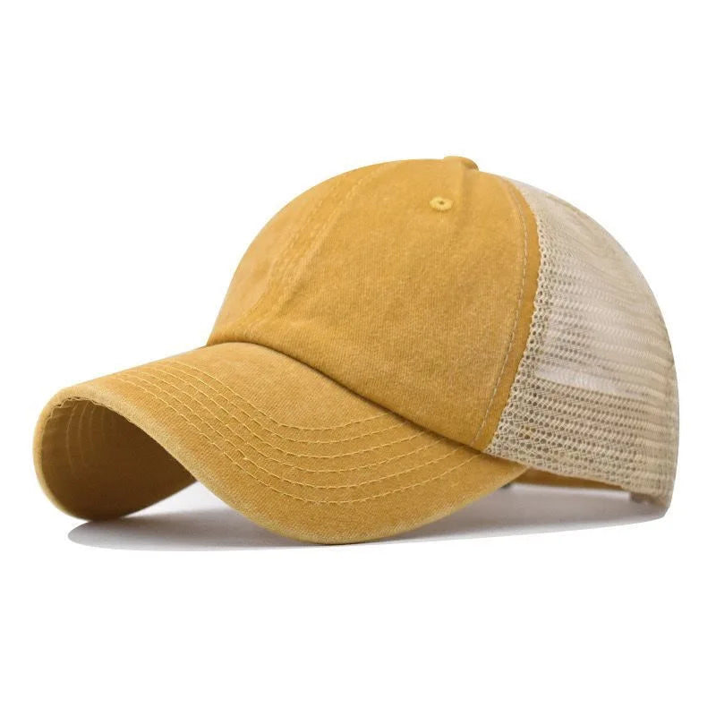 Mesh Baseball Cap | Thin, Breathable Sun Hat for Men & Women - 24 Hour Sport