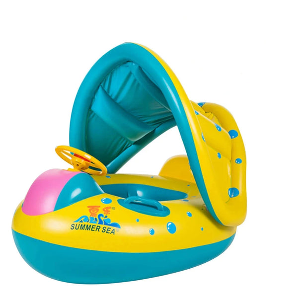  Baby Swimming Pool Float Infant Inflatable Floating Ring Kids 