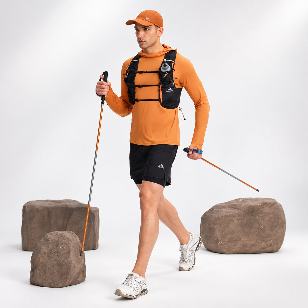 Men's Ultra-Lightweight Quick-Dry Long Sleeve Sun Hoodie