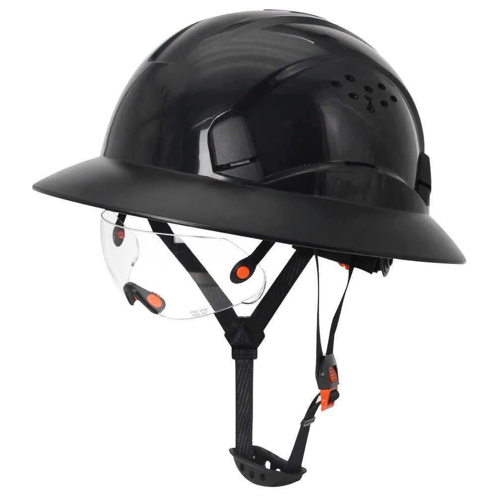 Stay Safe, Work Smart: Safety Helmet with GogglesSafety Hamlet24 Hour Sport