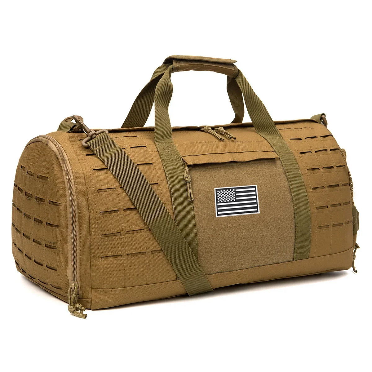 Tactical Fitness & Travel Bag with Shoe Compartment