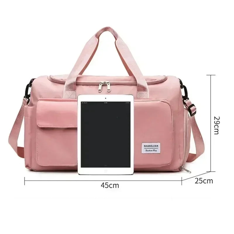 Spacious Duffle Bag with Separate Compartments