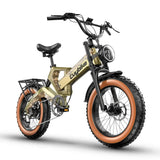 Ebike K6F 1000W 48V 25AH 20-inch mountain city adult electric bicycle 24 Hour Sport