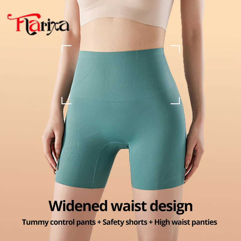 Flarixa High-Waisted Ice Silk Seamless Shapewear