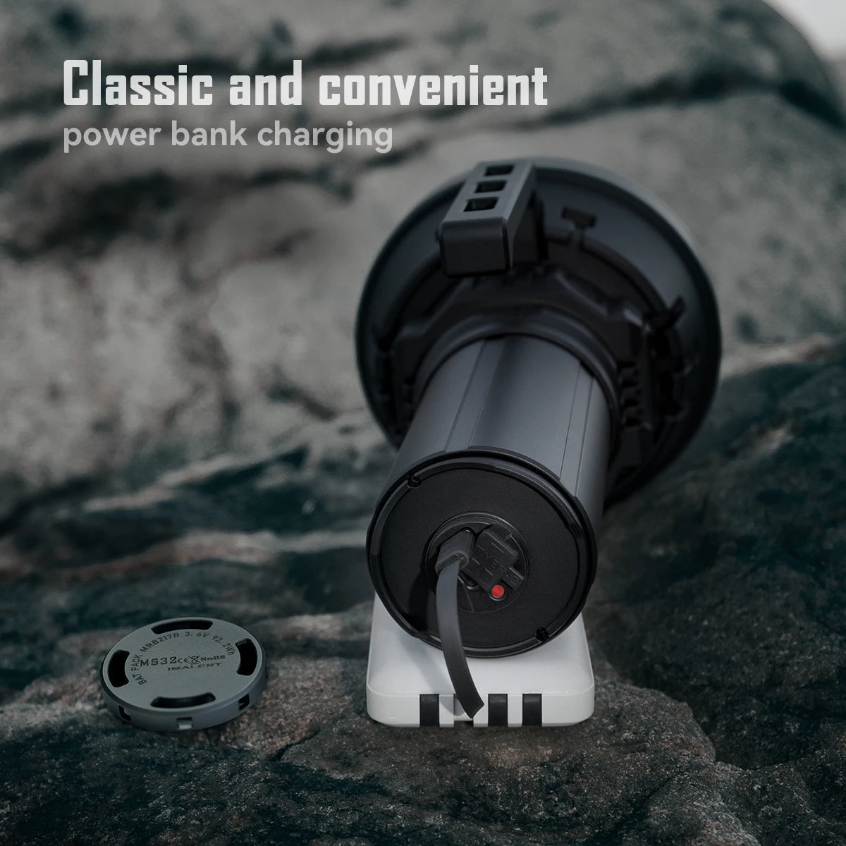 Professional-Grade Searchlight for Outdoor Adventures 24 Hour Sport