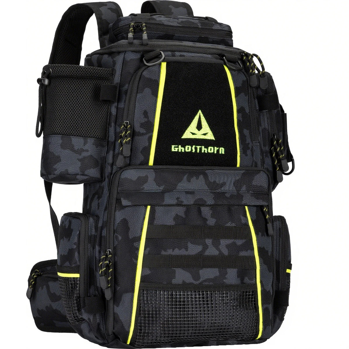Waterproof Fishing Backpack with Detachable Waist Pack