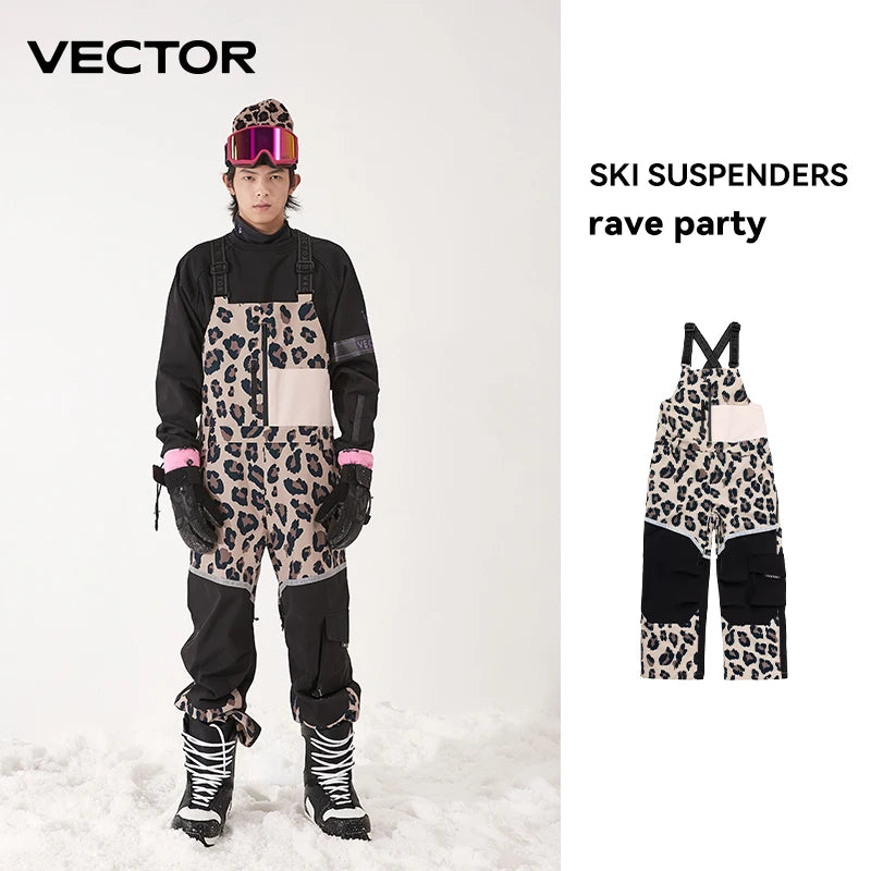 Ski Bib Overalls: Waterproof Snowboard Jumpsuit for Men & Women