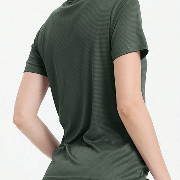 Women's Quick-Dry Sport T-Shirt Lightweight Gym Tee