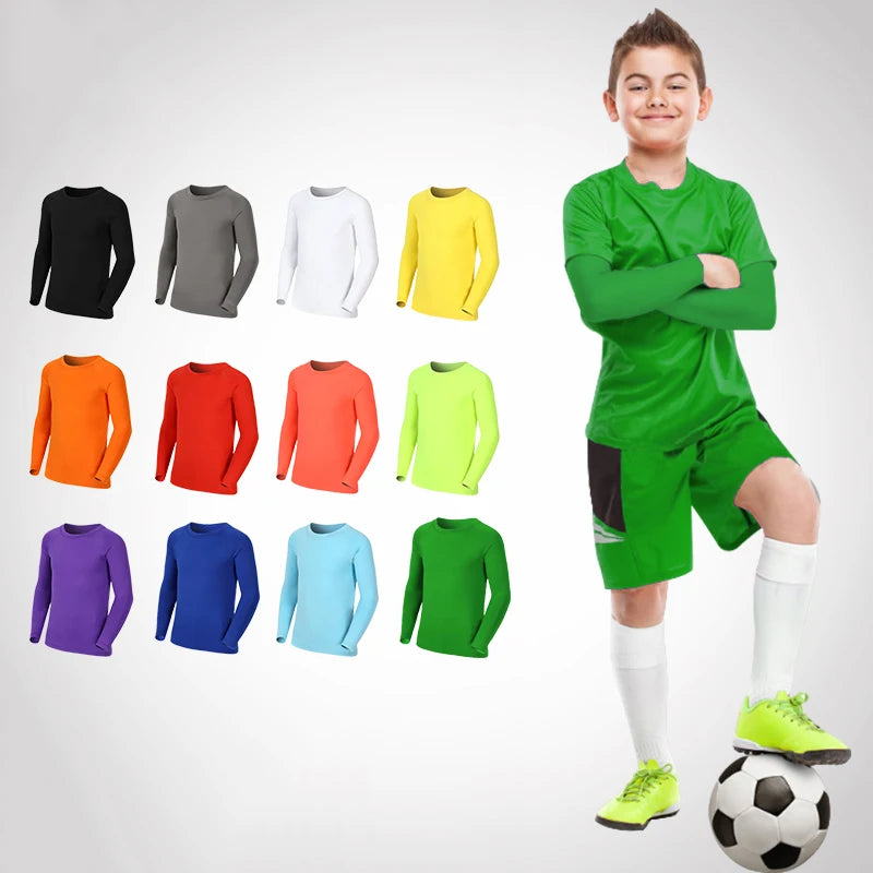 Kids' Compression Running Shirts